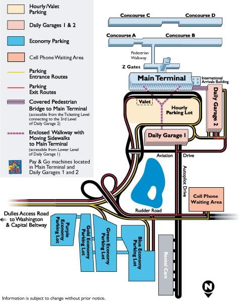 地图iad停车场