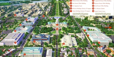 地图华盛顿特区3d