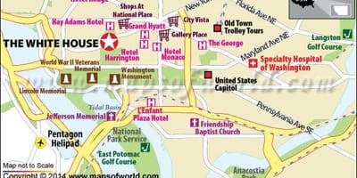 白宫dc地图
