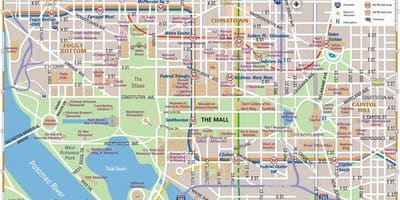 地图的直流中心区