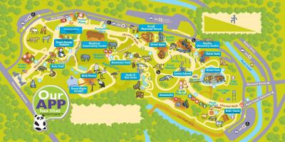 华盛顿动物园地图