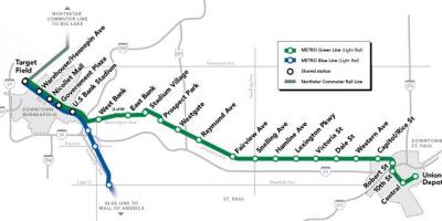 绿线的dc地铁图